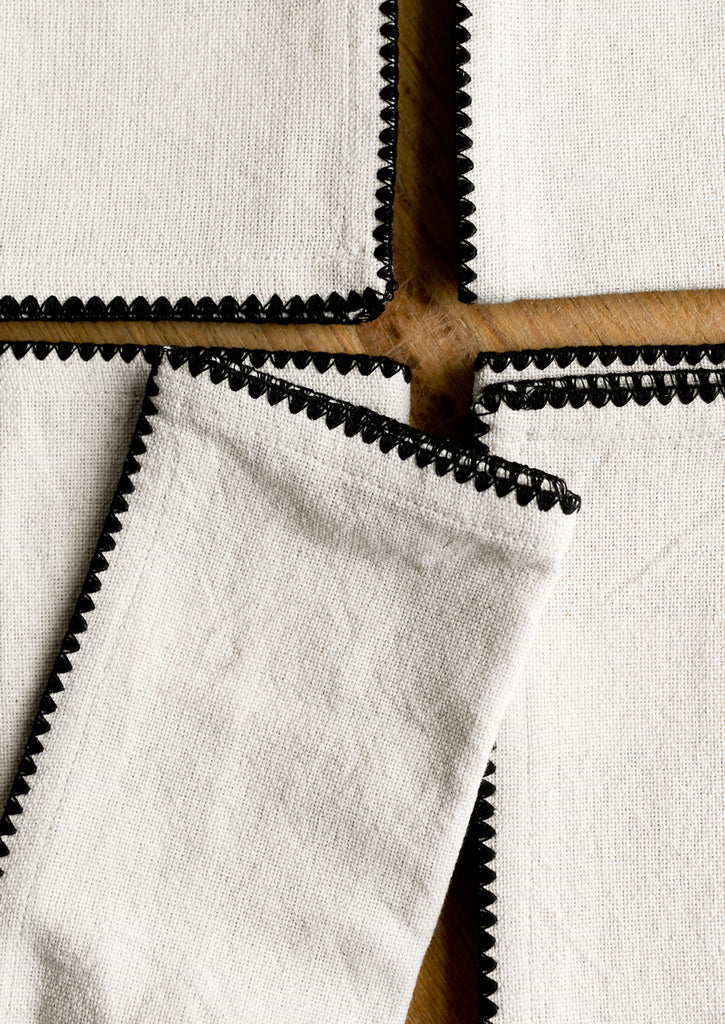 St. Barts Linen Napkin Set (Choose 4 or 6) (Ready to SHIP) Mix / Set of 4