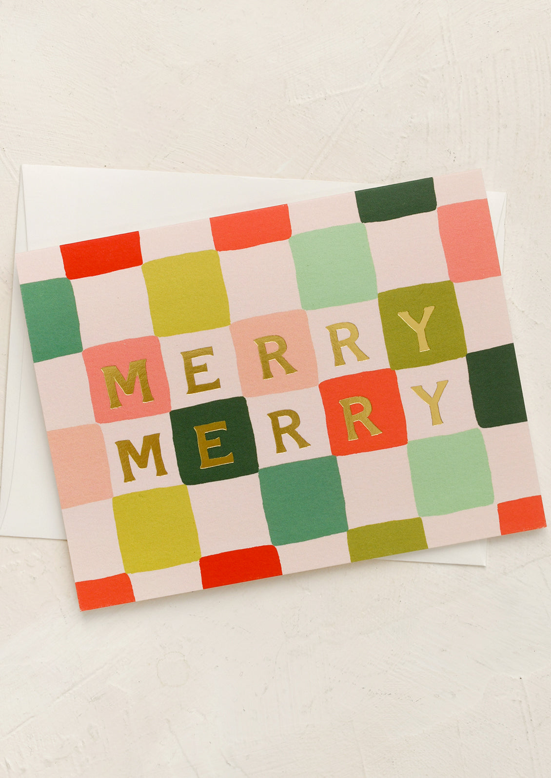 Merry Merry Checkers Card Set