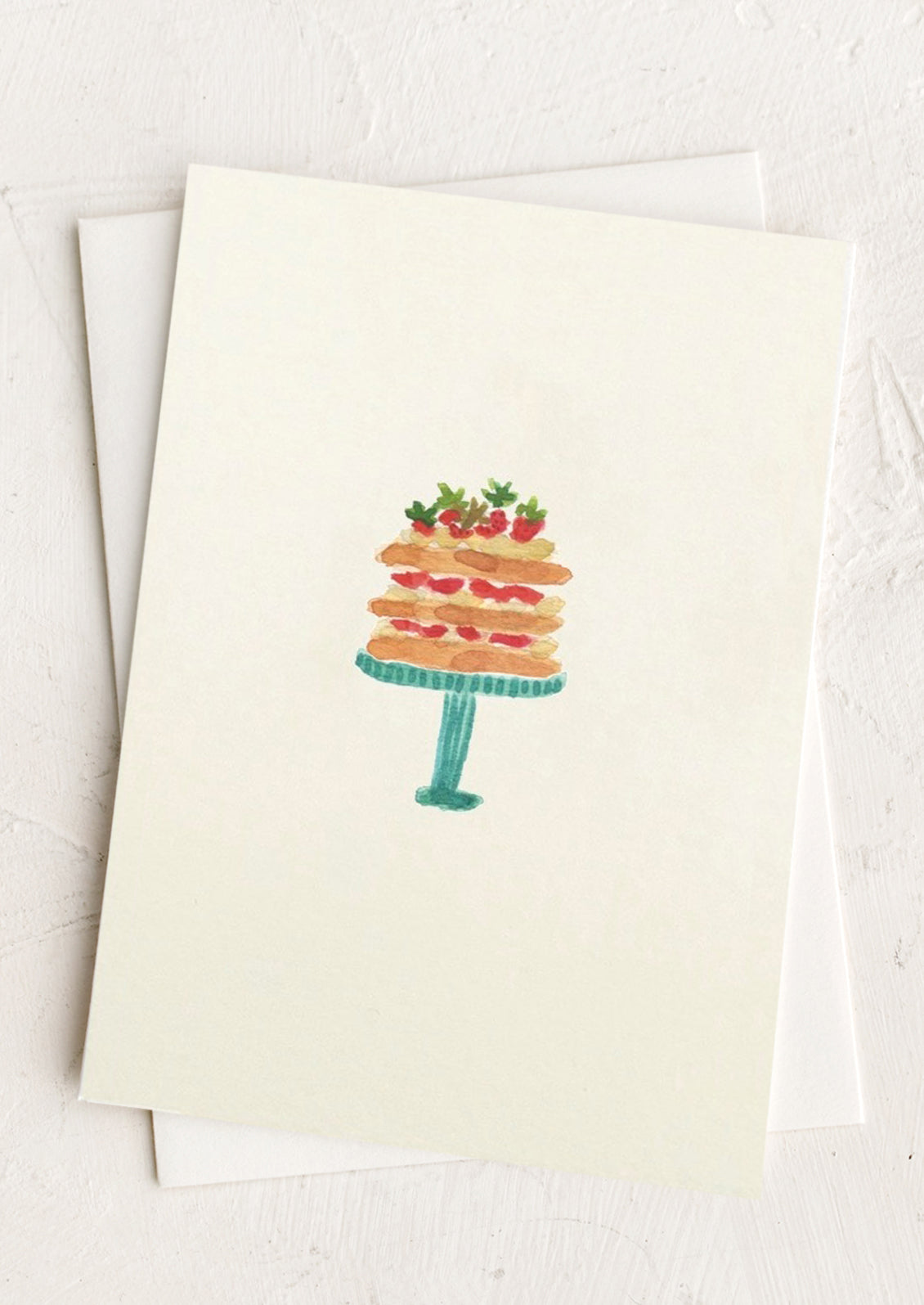 Berry Cake Blank Card