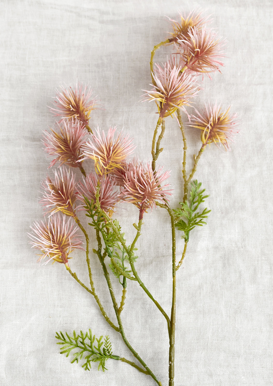 Faux Field Thistle Spray