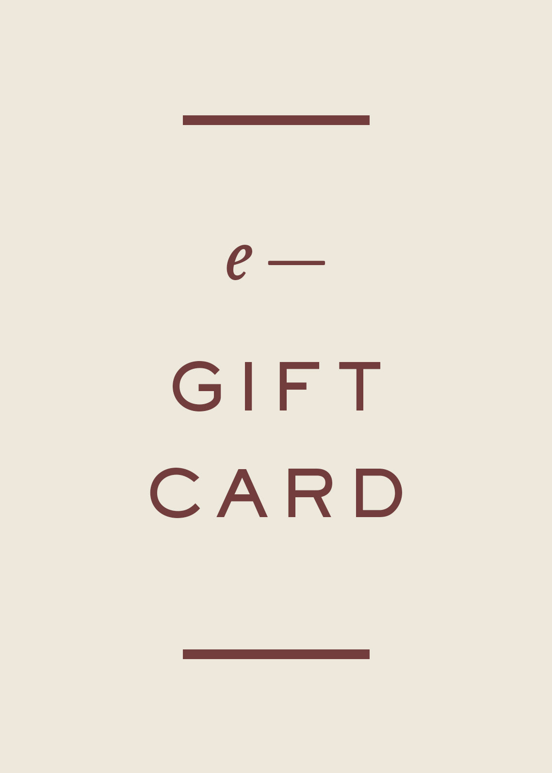 Digital gift card