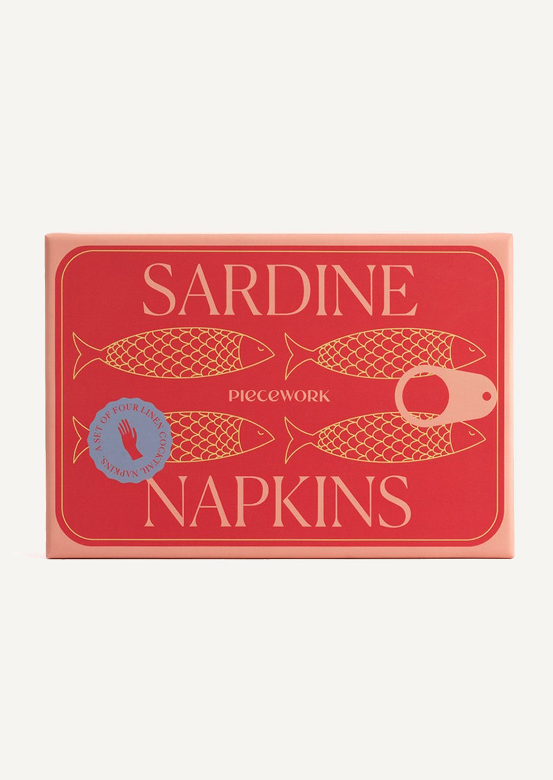 A gift box for sardine napkins.