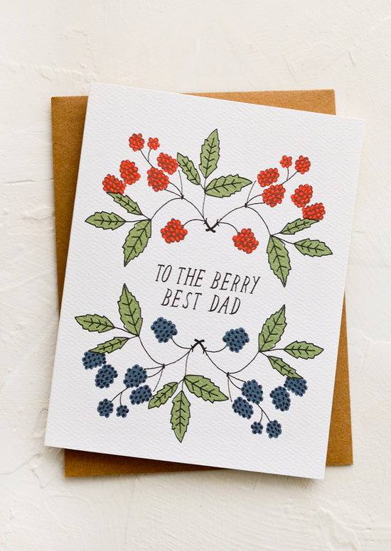 The Berry Best Dad Card By Hartland Brooklyn Leif