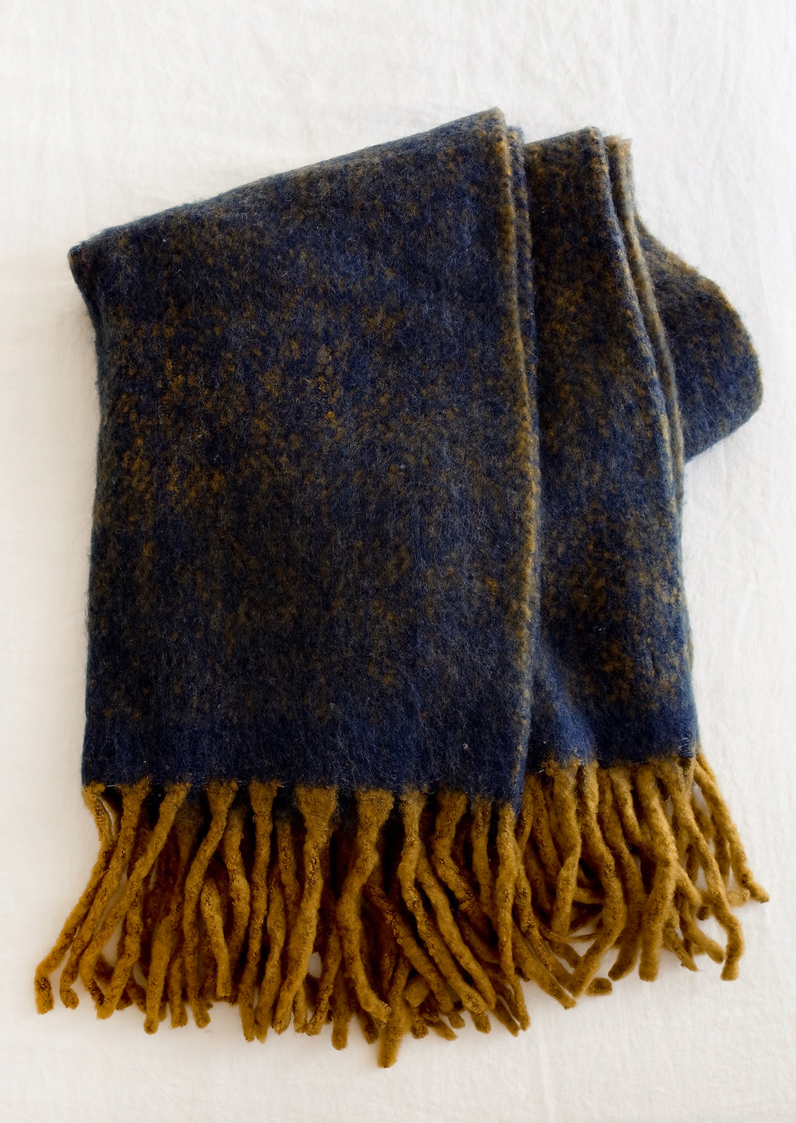 Navy and best sale ochre throw