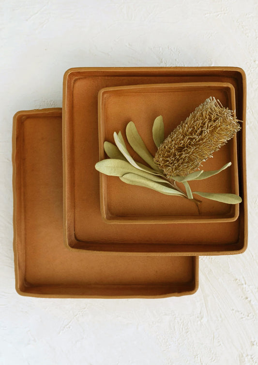 Leather Catchall Tray