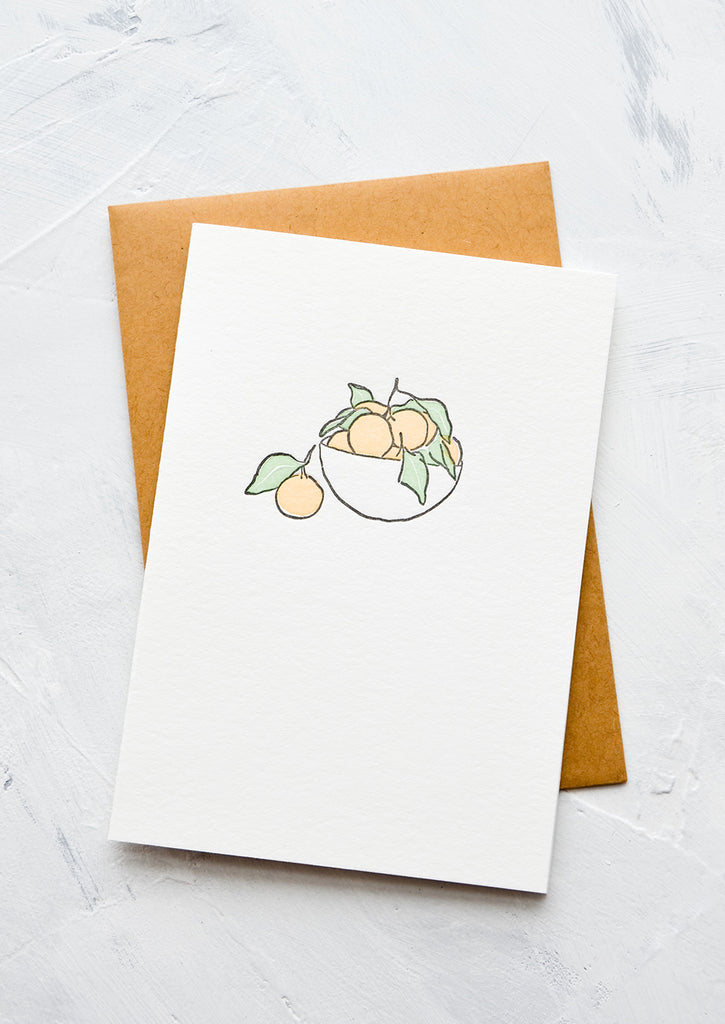 Satsumas Blank Card