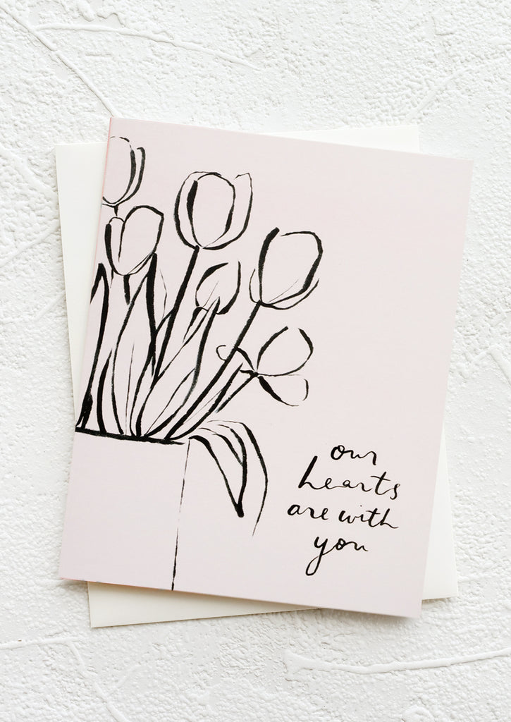 Our Hearts Are With You Card | LEIF